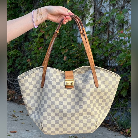 Louis Vuitton Damier Azur Salina PM Bag - Picture 1 of 16